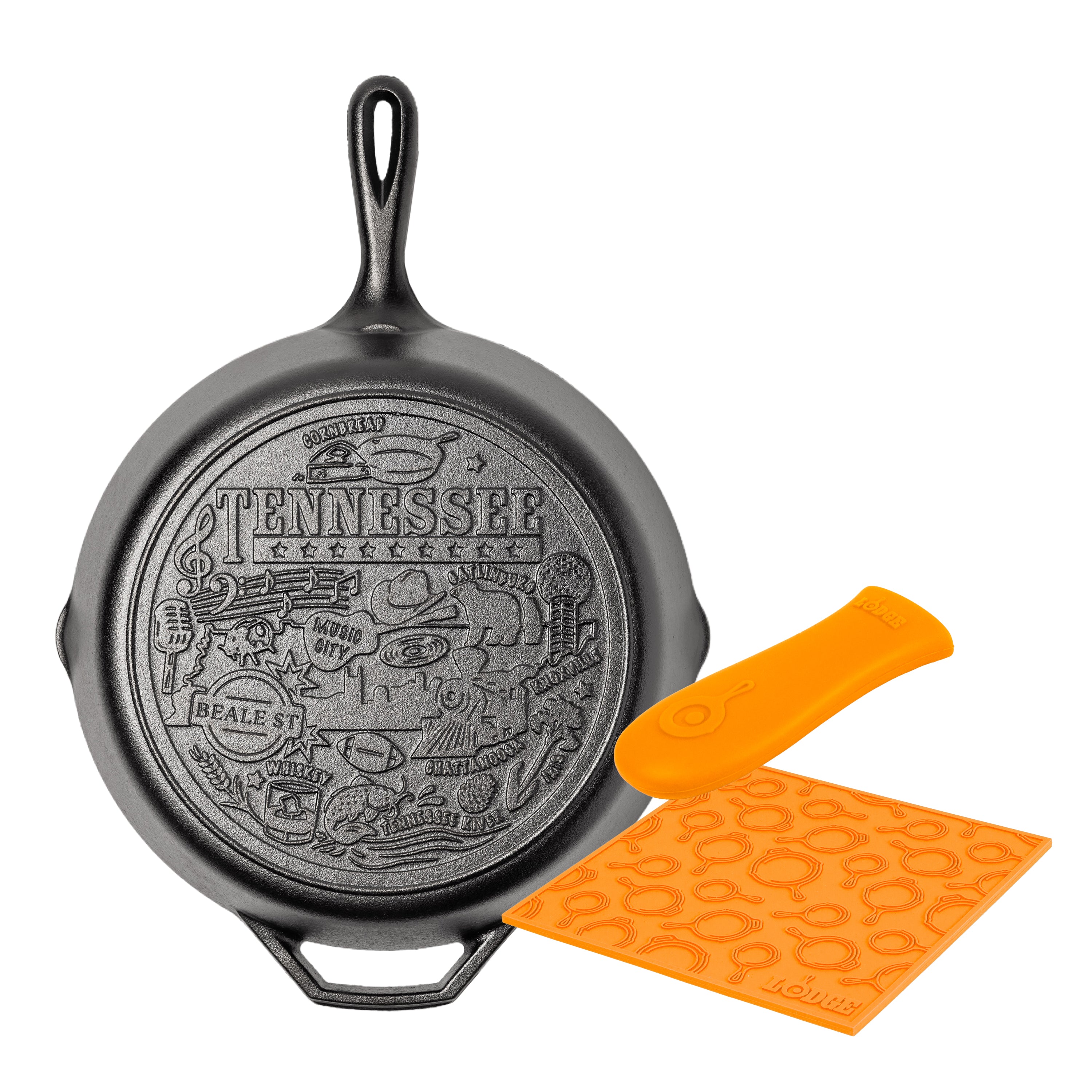 Tennessee Proud Skillet & Accessories Set – Lodge Cast Iron