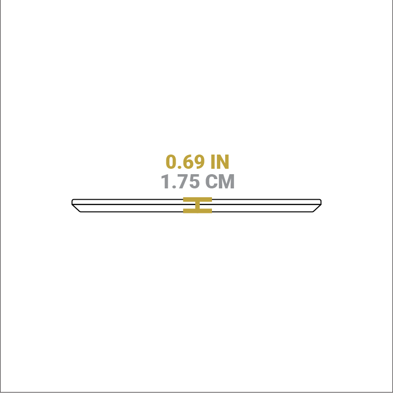 Rectangular Wood Underliner