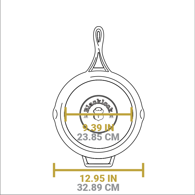 Blacklock Lightweight Skillet