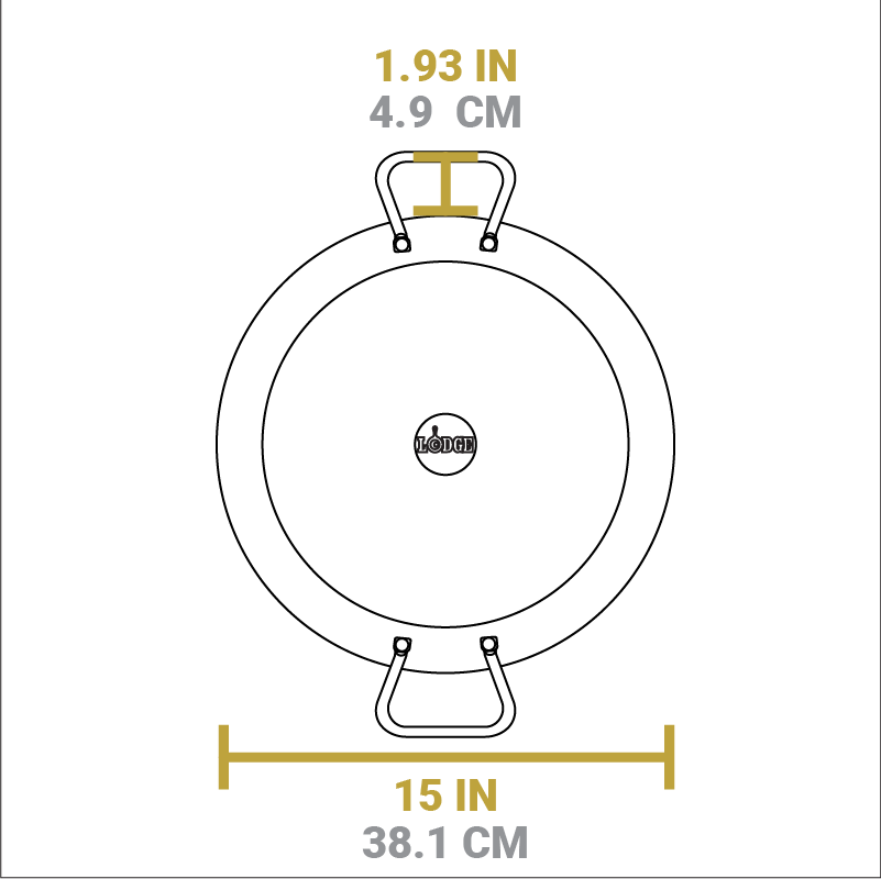 Carbon Steel Dual Handle Pan
