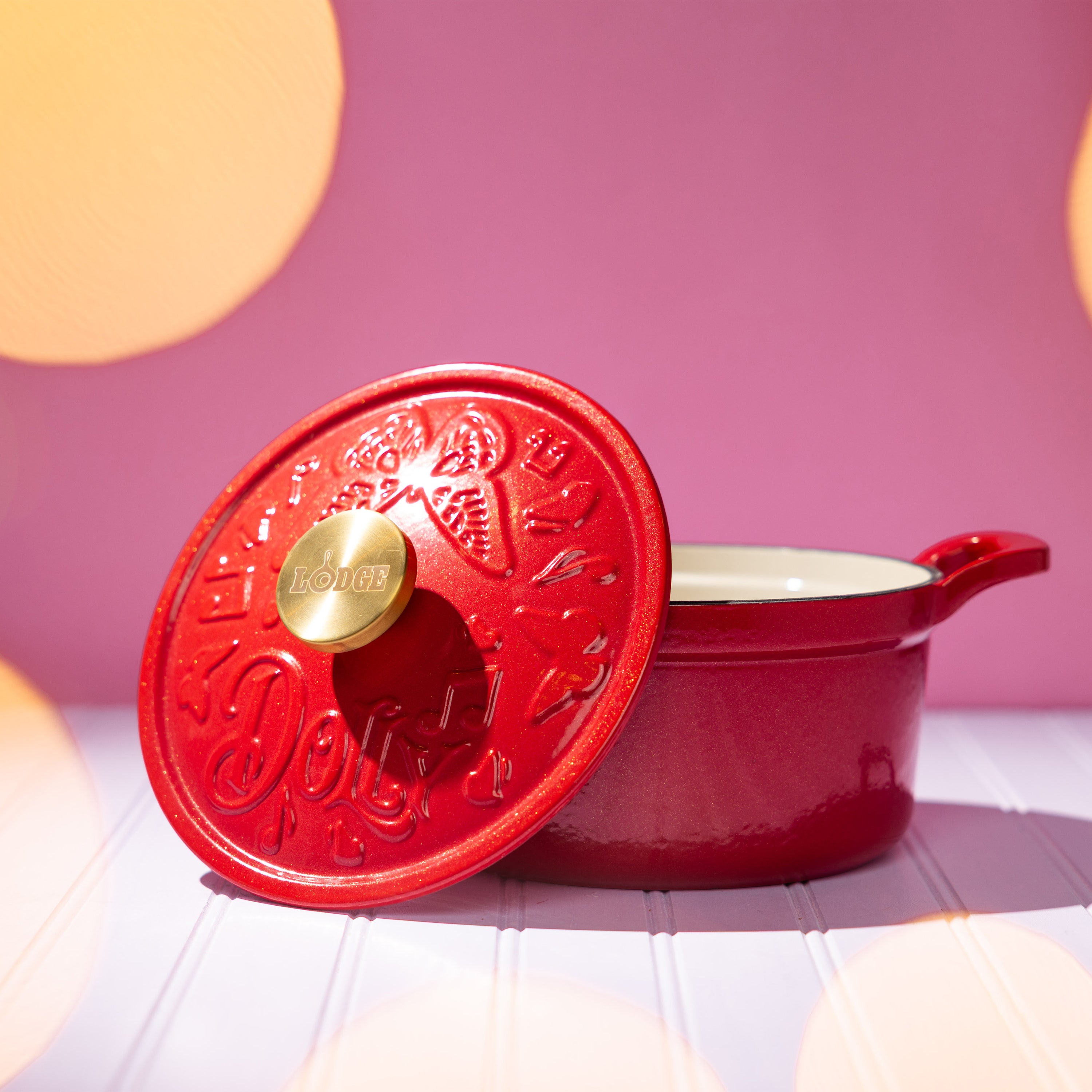 Enameled Cast Iron Dolly Parton Dutch Oven
