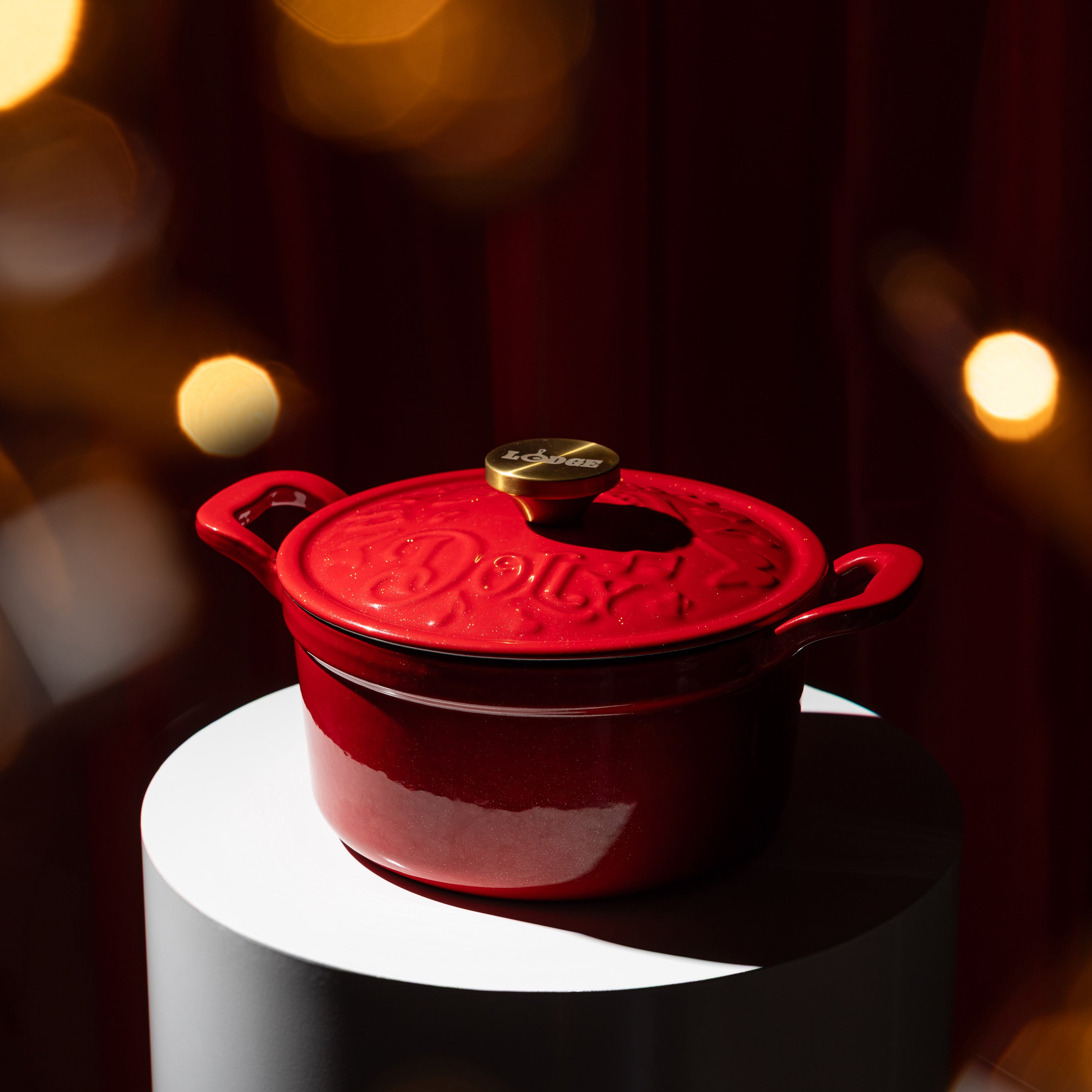Enameled Cast Iron Dolly Parton Dutch Oven