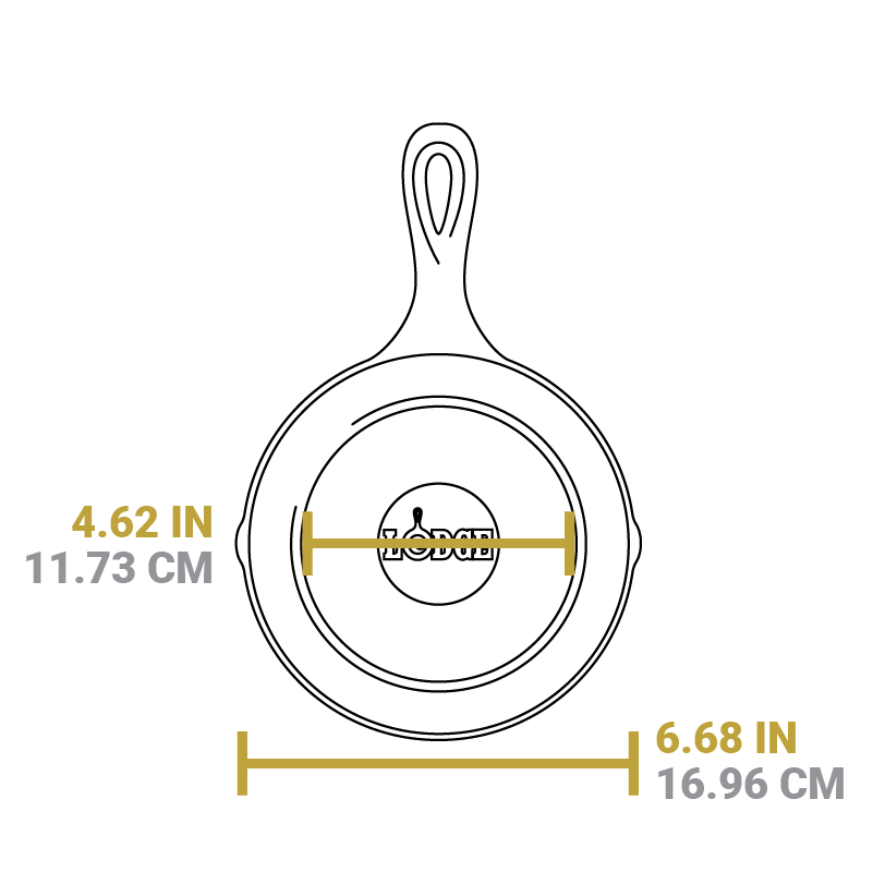 Heat-Treated Skillet