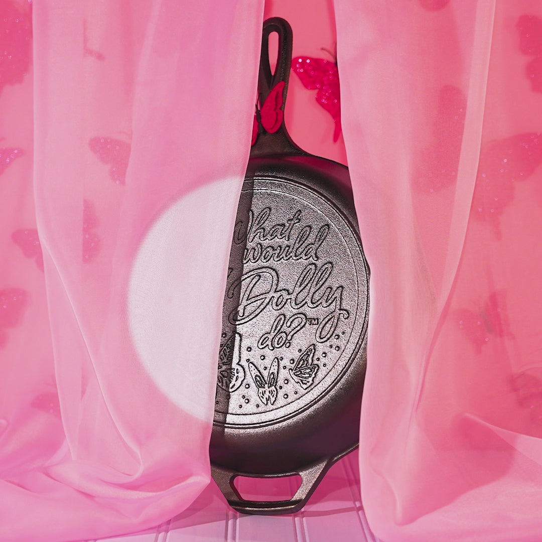 10.25 Inch Dolly Parton Skillet, What Would Dolly Do?