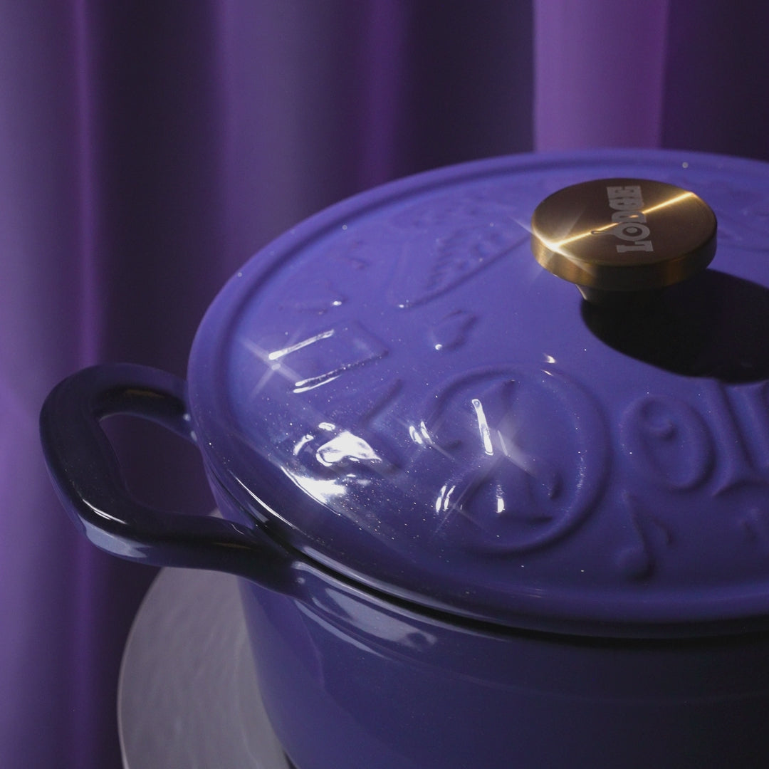 Enameled Cast Iron Dolly Parton Dutch Oven
