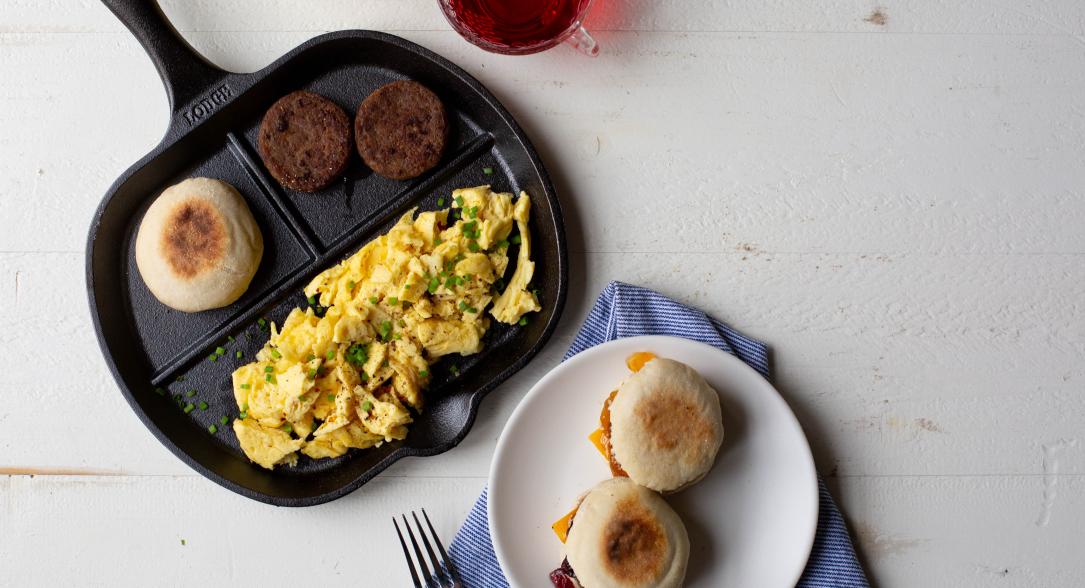 Griddled English Muffins