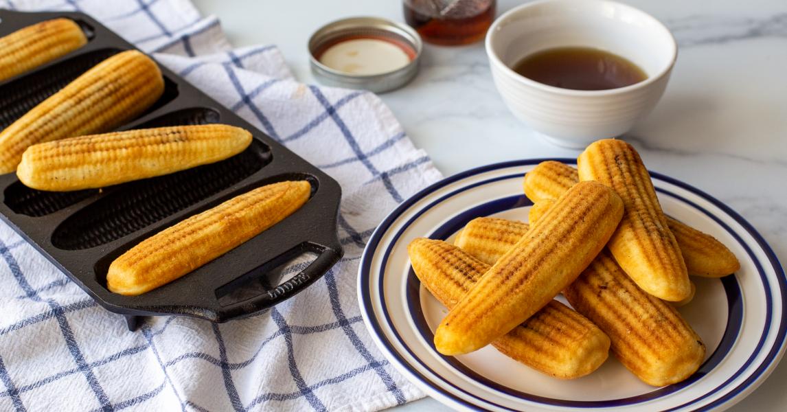 Sausage Stuffed Pancake Sticks