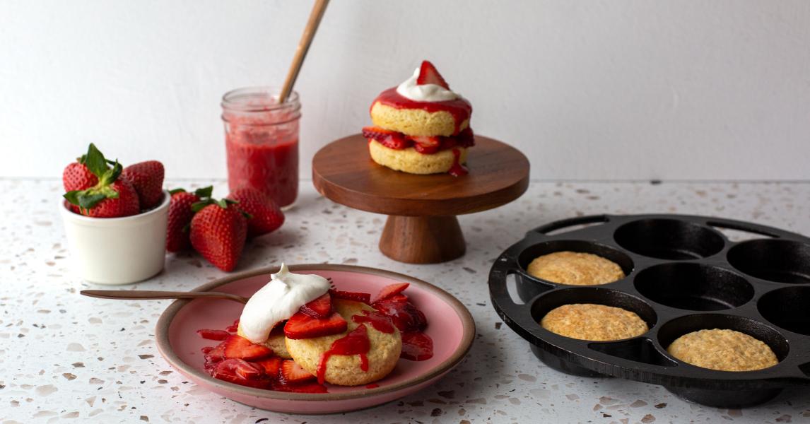 Sweet Biscuit Strawberry Shortcake
