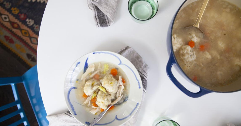 Chicken and Dropped Buttermilk Dumplings