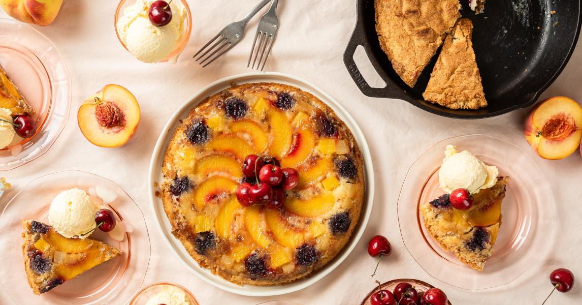 Fruit Cocktail Upside-Down Cake