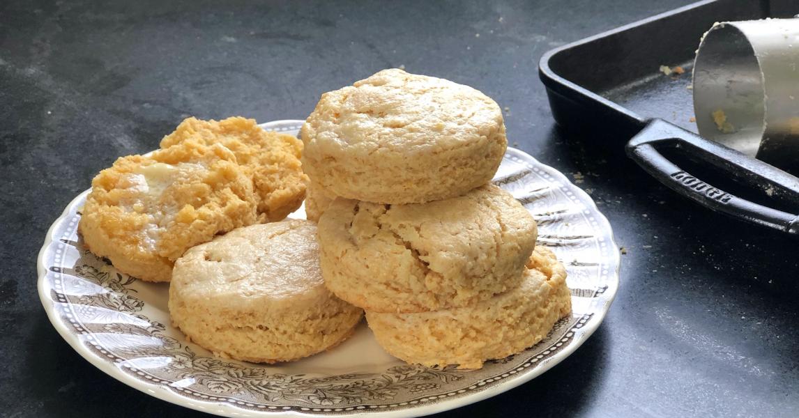 Maple Cornmeal Biscuits
