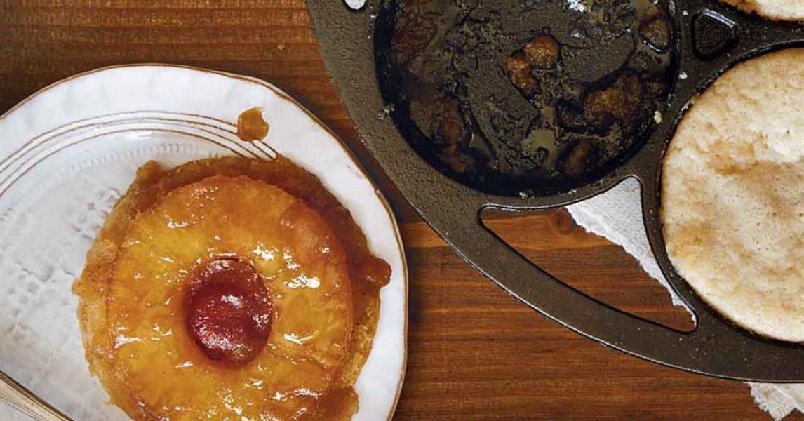 Mini Pineapple Upside-Down Cakes