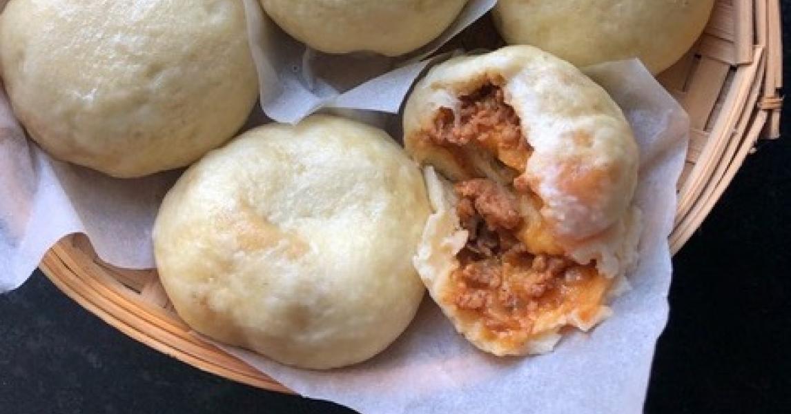 Steamed Char Siu Bao Buns