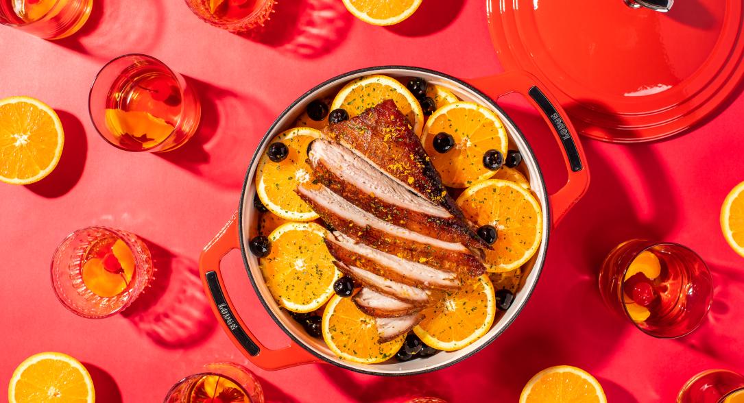 Old Fashion Infused Pork Belly