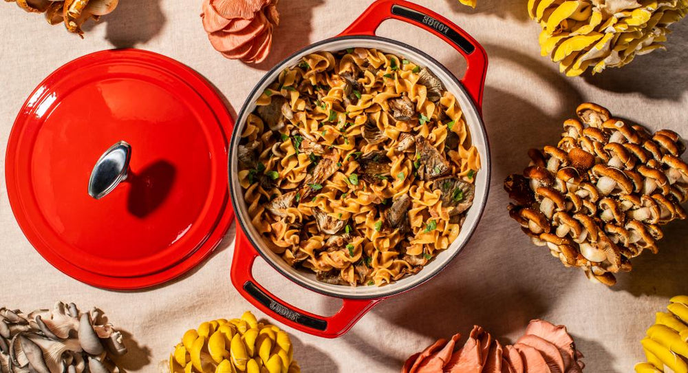 Mushroom Farmer Stroganoff USA Enamel