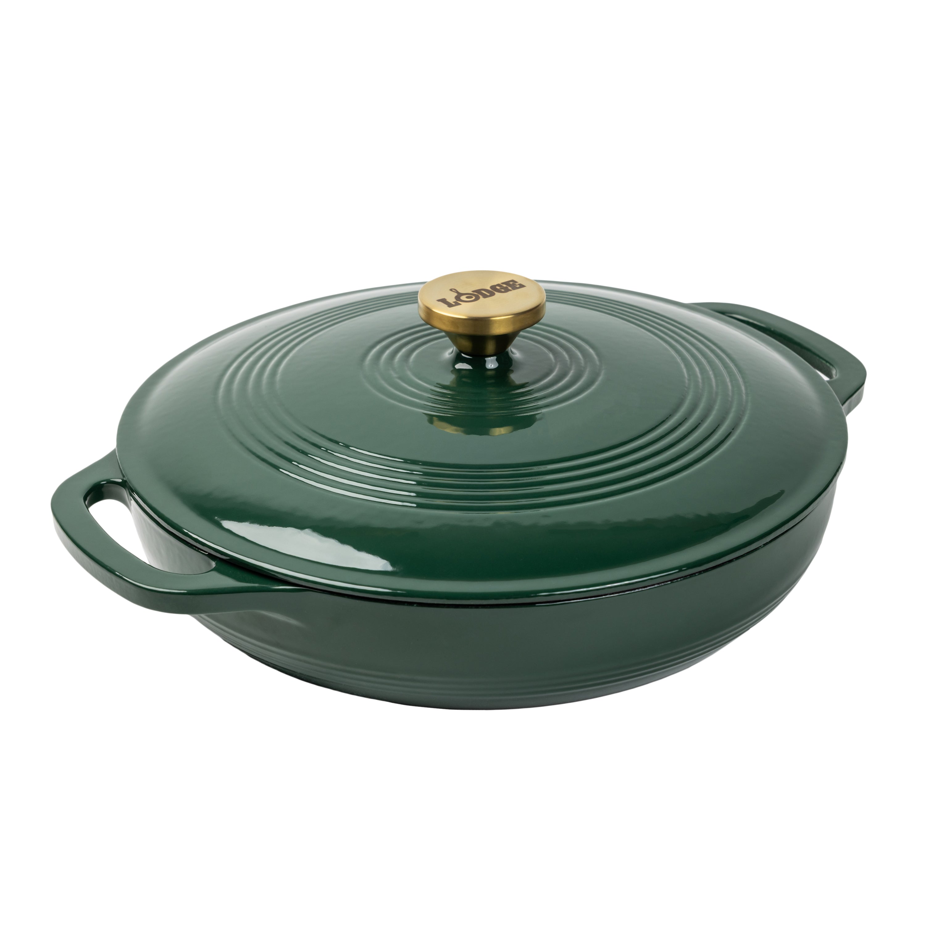 Enameled Cast Iron Casserole Dish - 3.6 Quart | Lodge Cast Iron