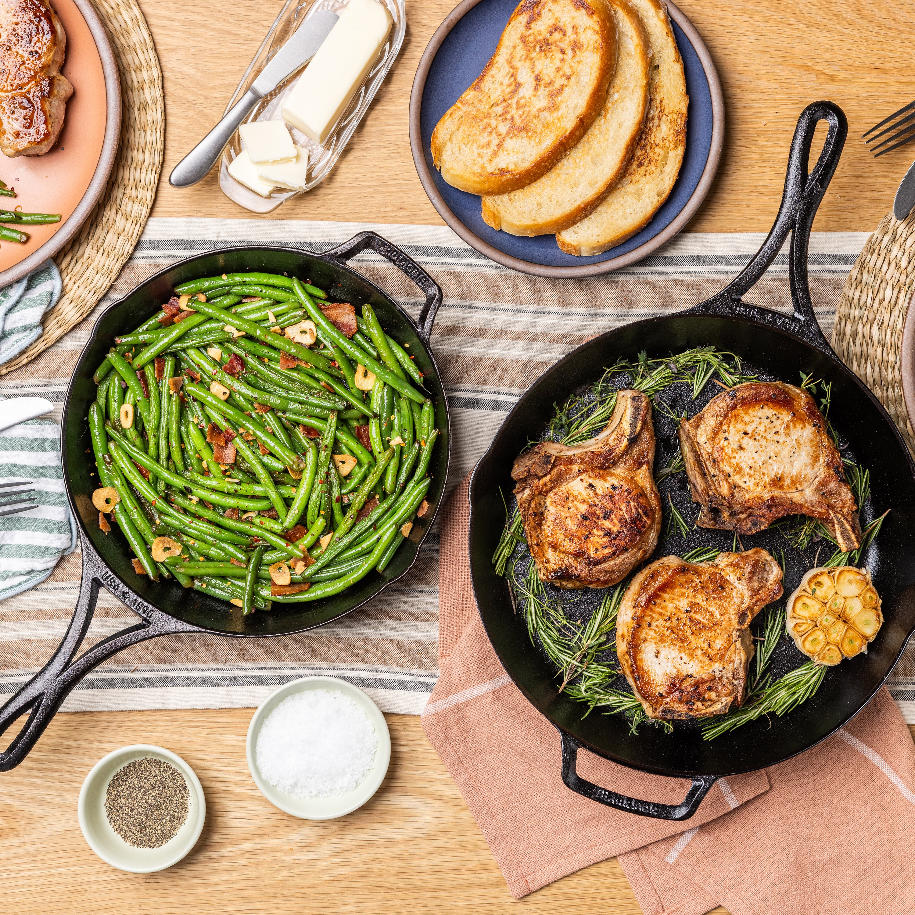 Blacklock Skillet Set | Shop Online | Lodge Cast Iron