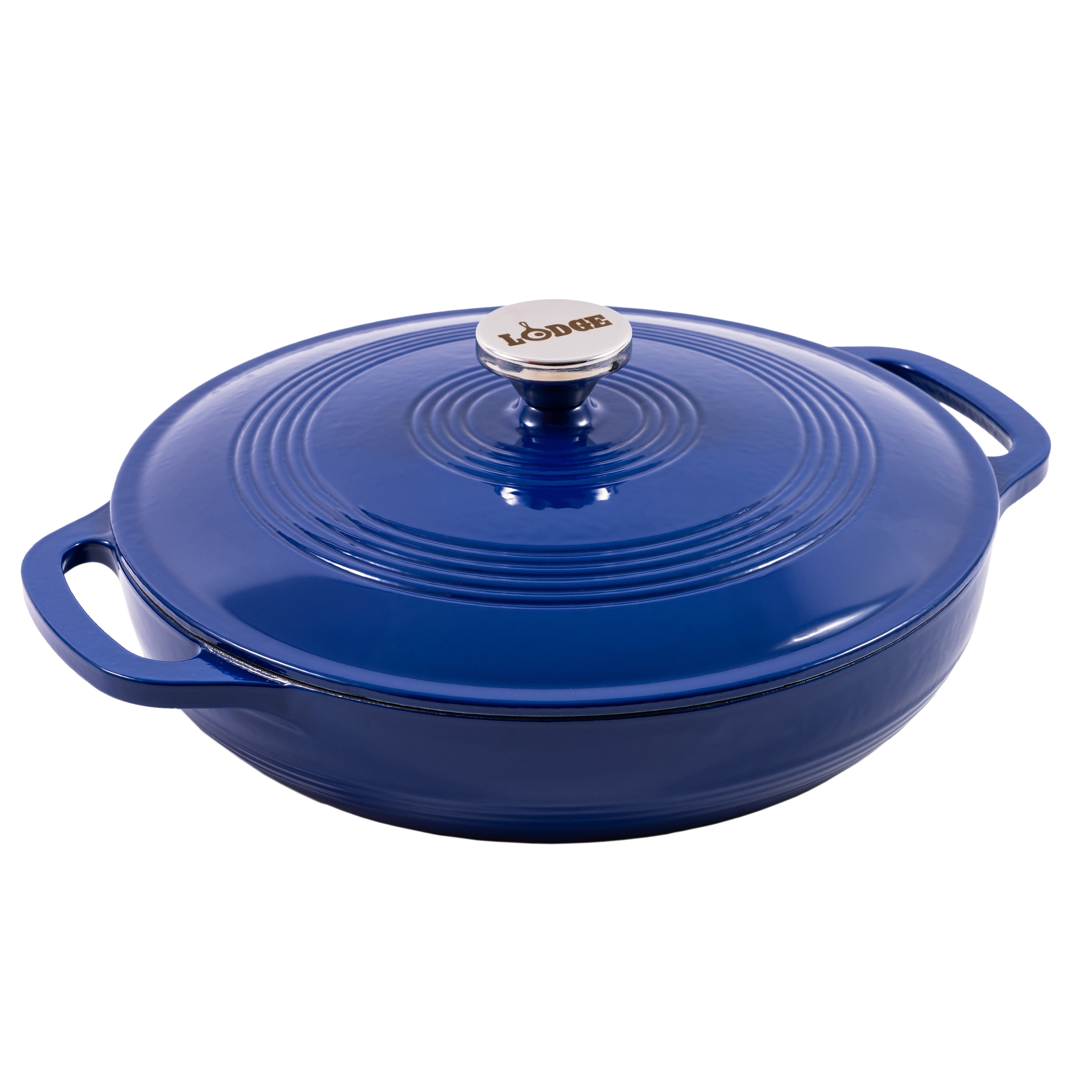 Enameled Cast Iron Casserole Dish - 3.6 Quart | Lodge Cast Iron