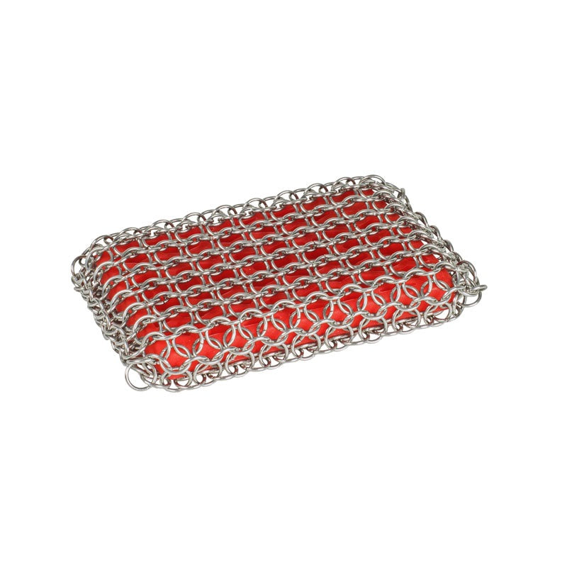 Chainmail Scrubbing Pad - Red