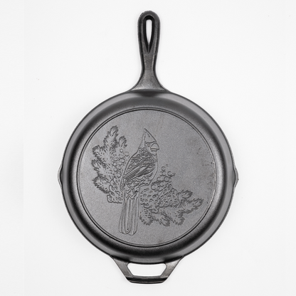 Lodge 10.25 Inch Seasoned Cast Iron Cardinal Skillet