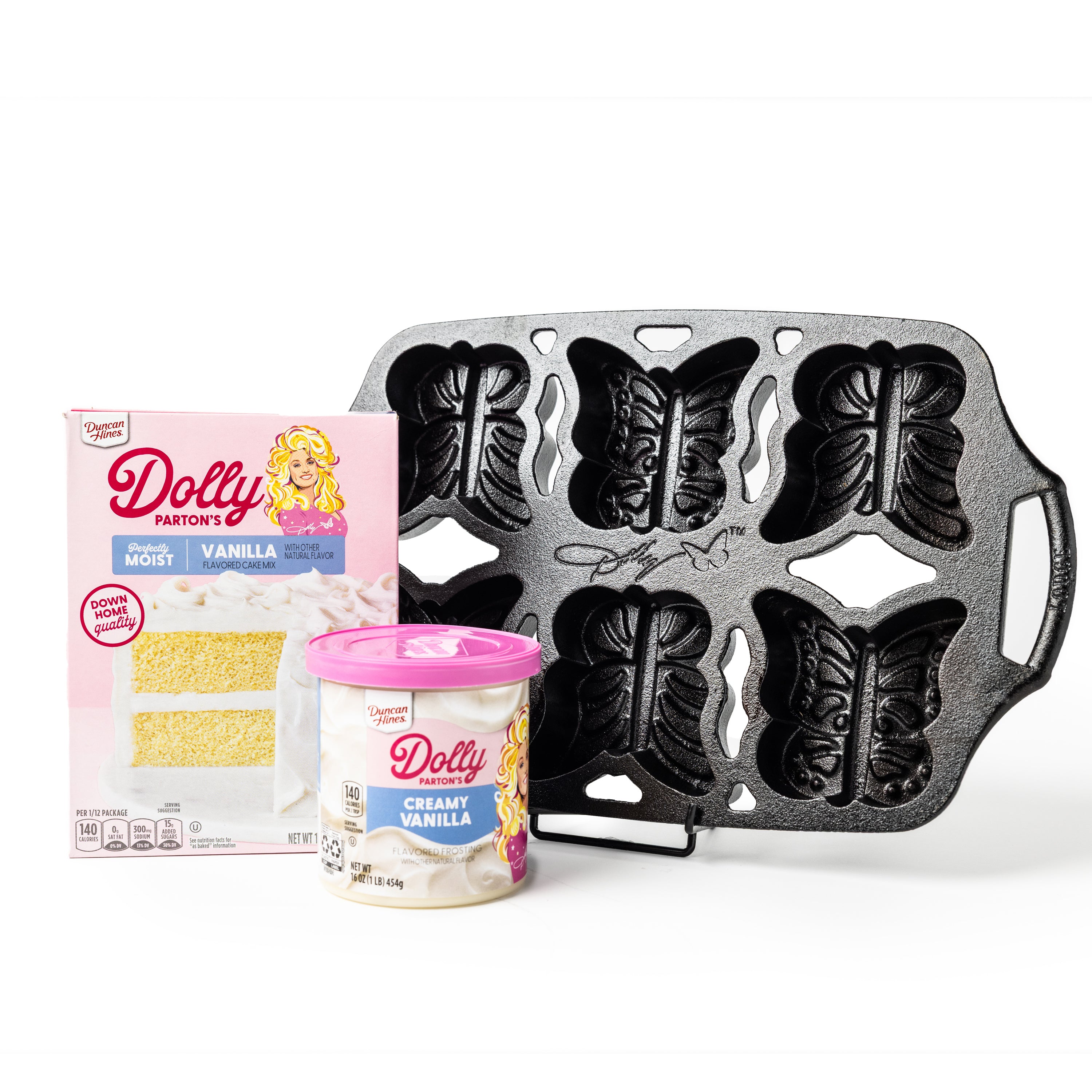 Dolly Parton Butterfly Mini Cake Set