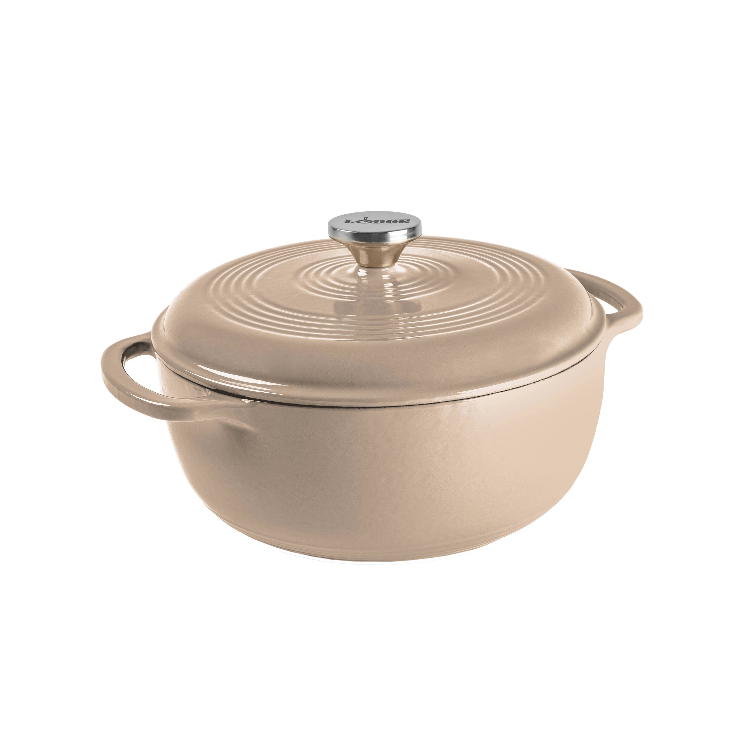 4.5 Quart Essential Enamel Dutch Oven – Lodge Cast Iron