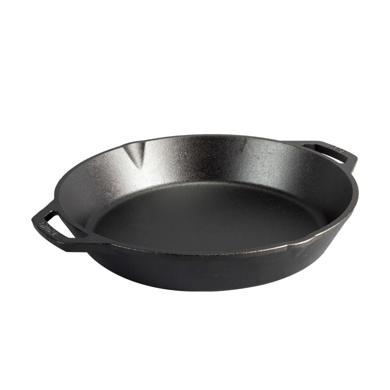 Cast Iron Dual-Handle Pan - 17 inch