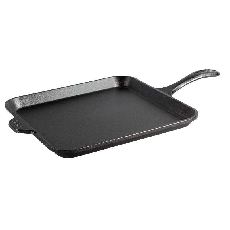 11 Inch Seasoned Cast Iron Square Griddle