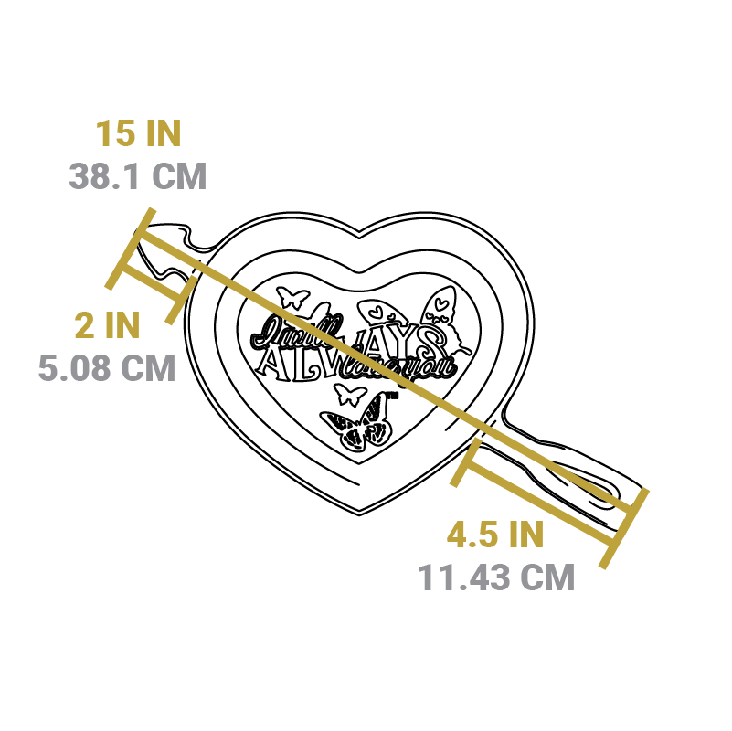 Dolly Parton Heart Skillet, I Will Always Love You