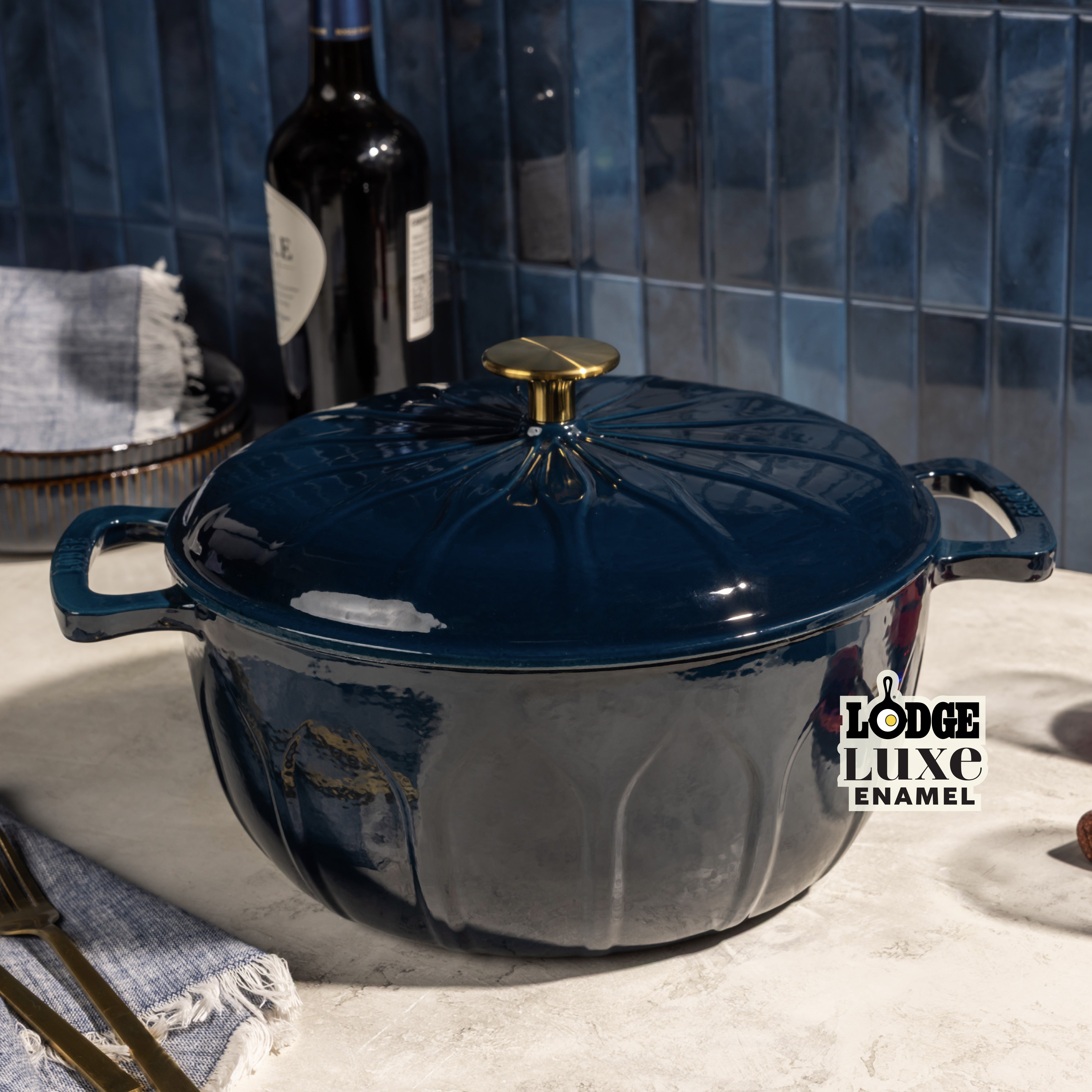 Lodge Enameled Cast Iron, Side-by-Side | Lodge Cast Iron