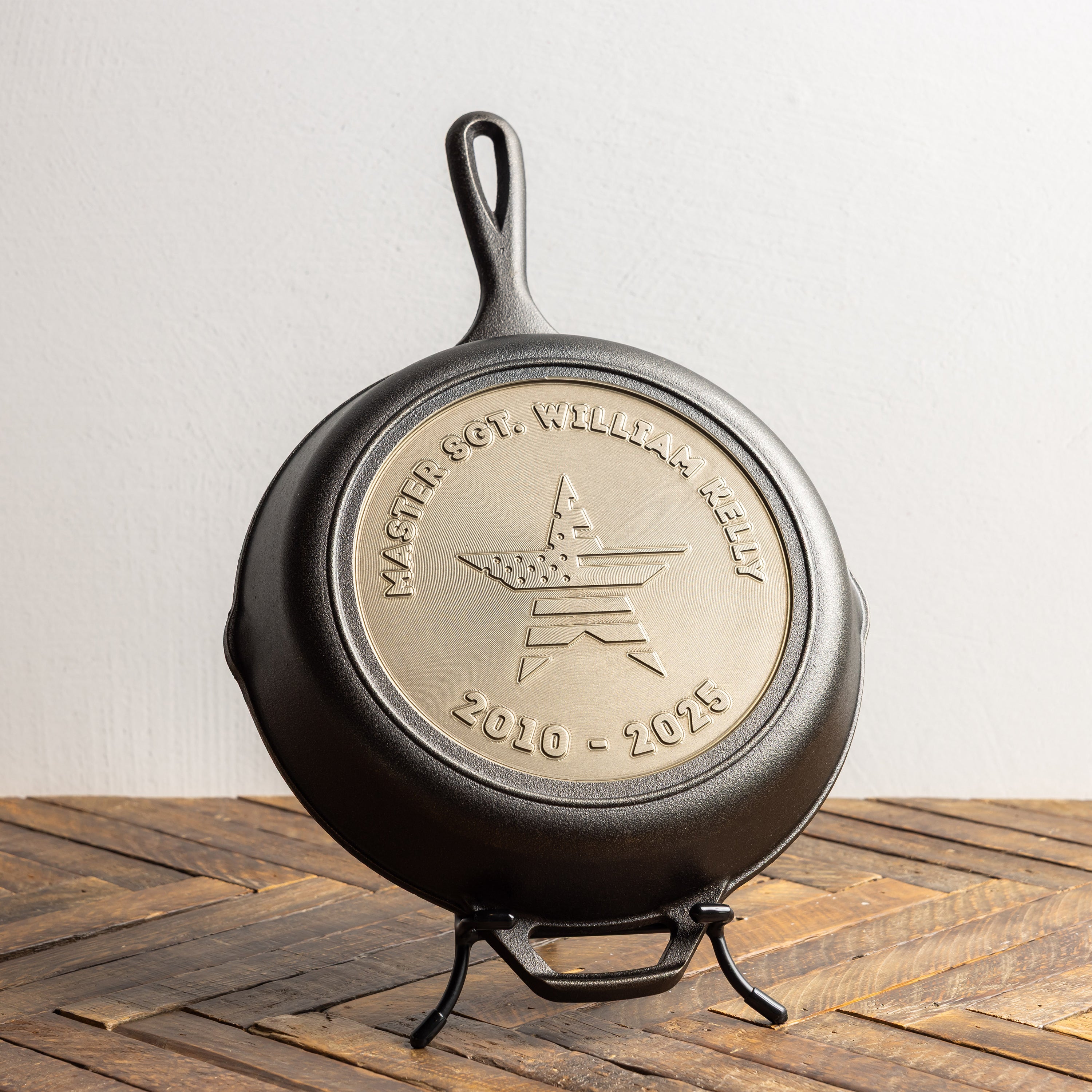 Custom  Engraved Honor Skillet