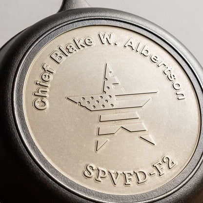 Custom  Engraved Honor Skillet