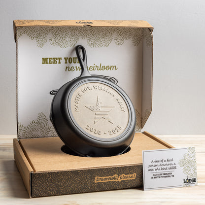 Custom  Engraved Honor Skillet