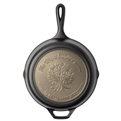 Custom Engraved Tree Skillet