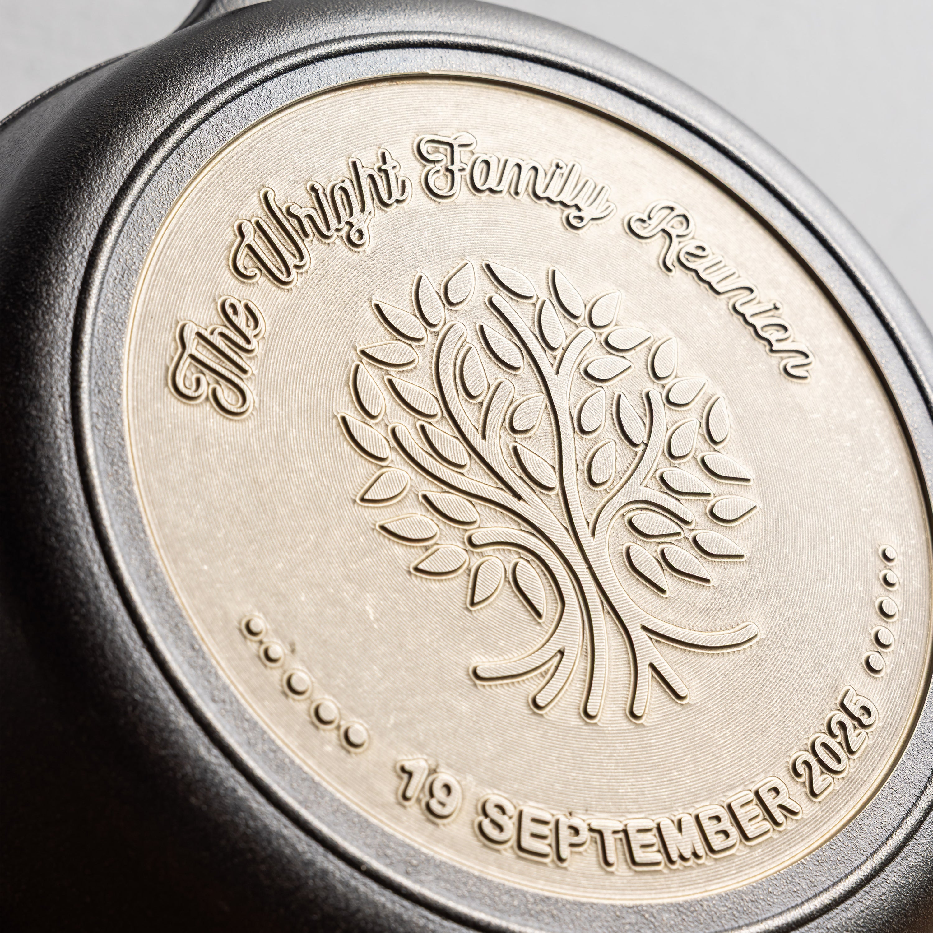 Custom Engraved Tree Skillet