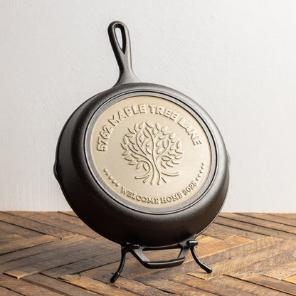 Custom Engraved Tree Skillet