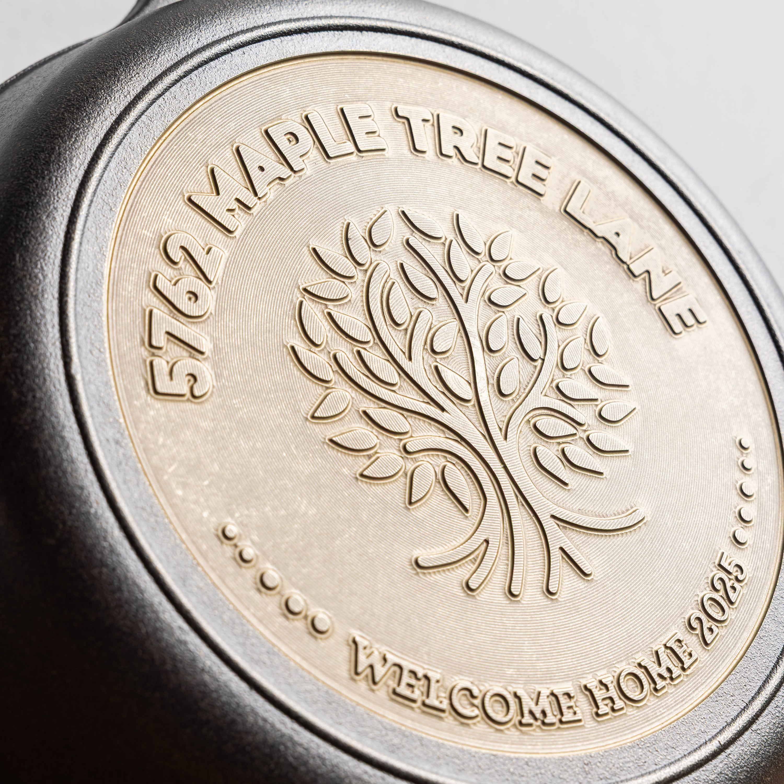 Custom Engraved Tree Skillet