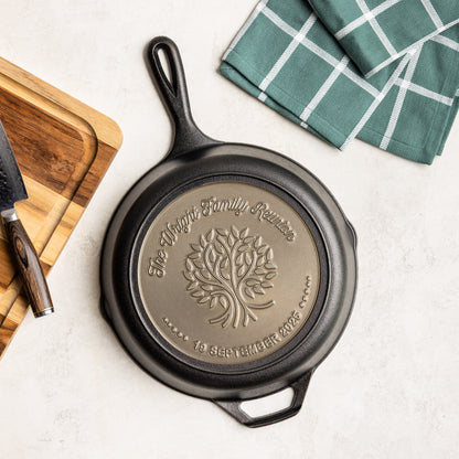 Custom Engraved Tree Skillet