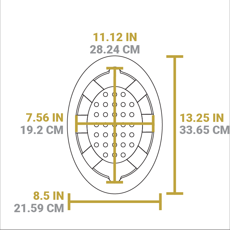 Oval Silicone Underliner