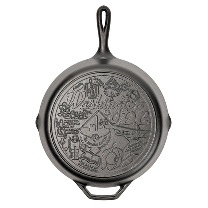 American Road Trip: 12 Inch Seasoned Cast Iron Skillet, Washington, D.C.