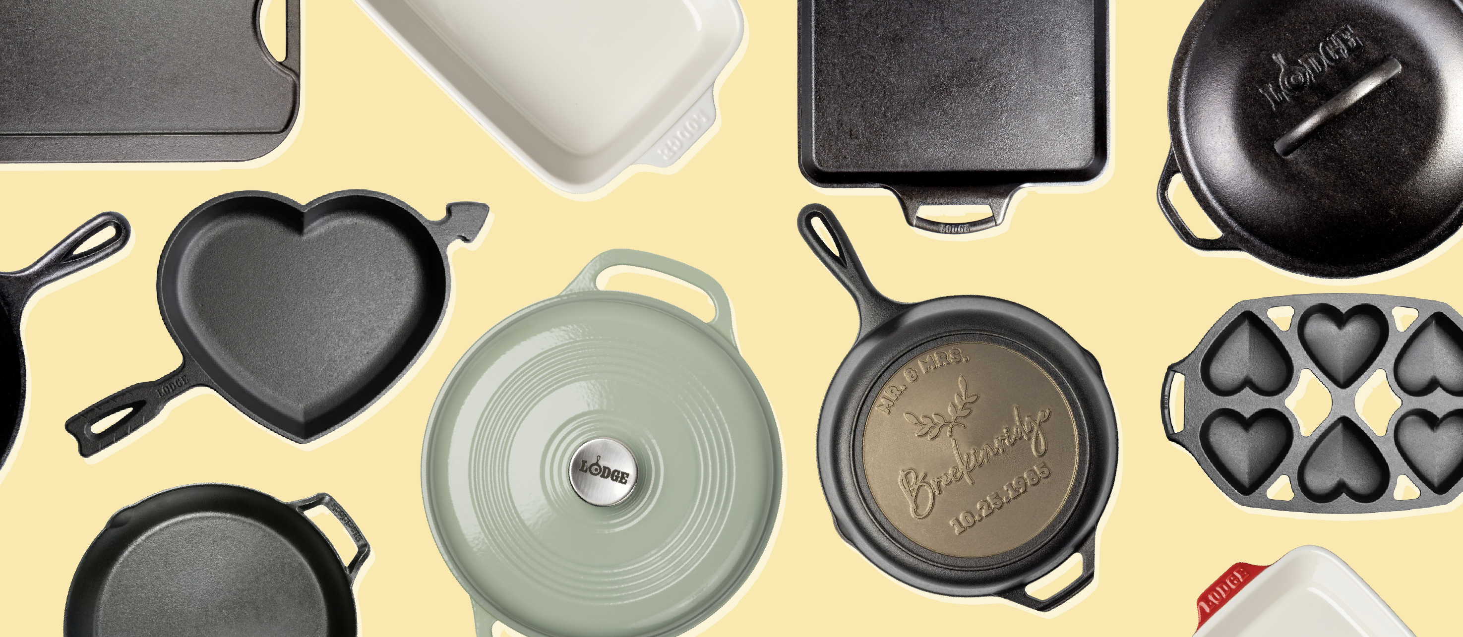 Lodge Cast Iron | USA Made Cookware, Bakeware, Pans & More