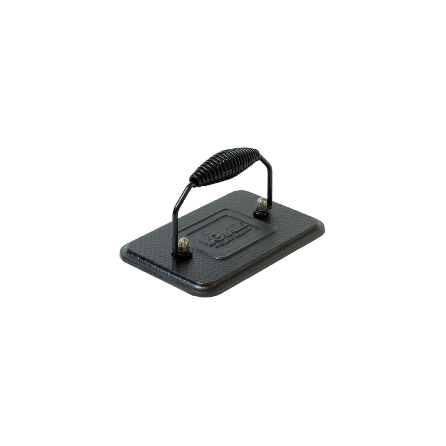 6.75 x 4.5 Inch CastIron Grill Press
