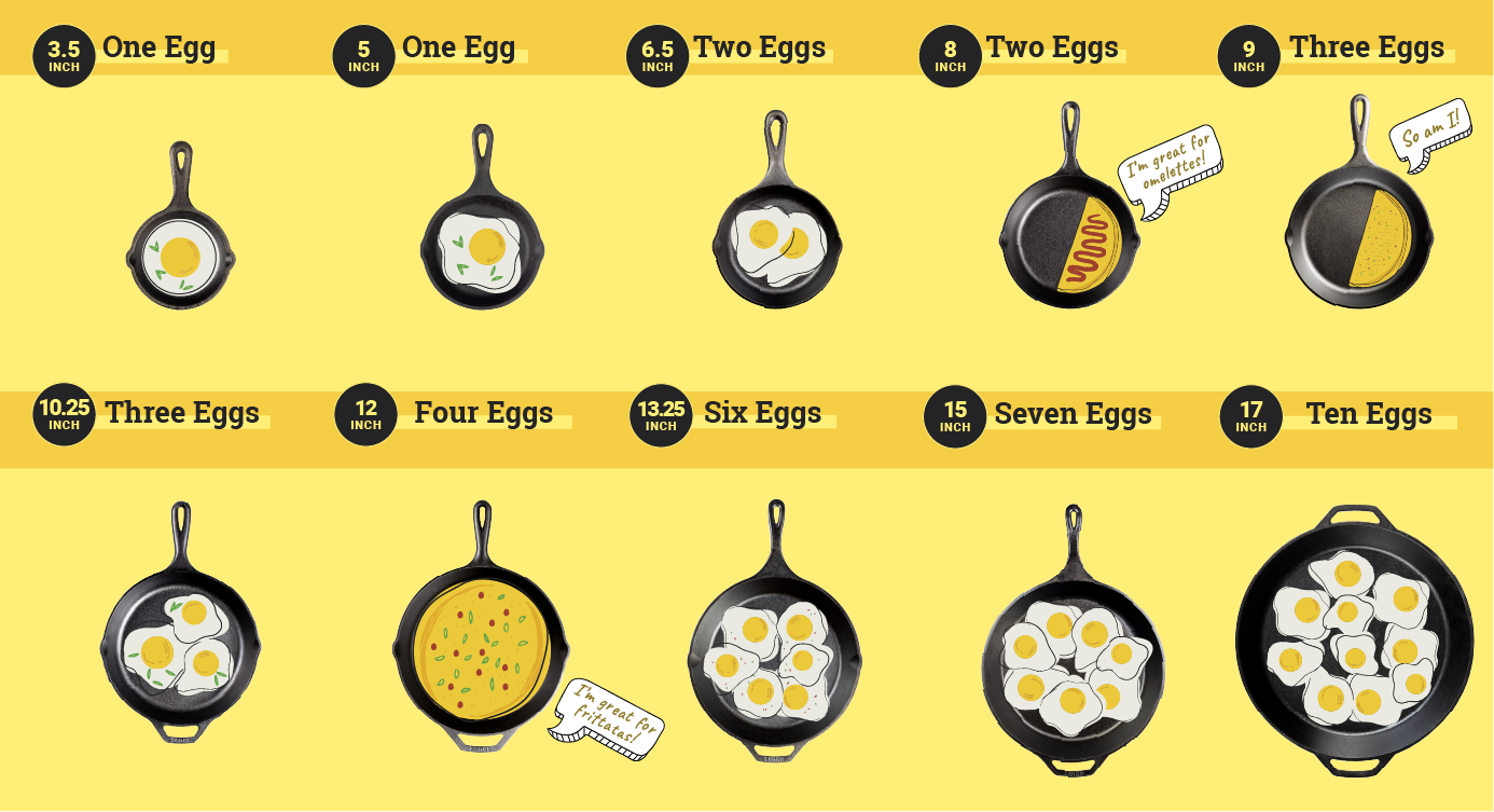 How Many Eggs Infographic
