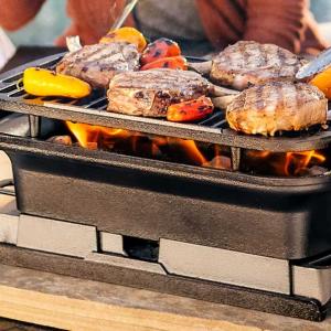 Lodge Cast Iron - Get grilling. 🔥 The Sportsman's Grill is only