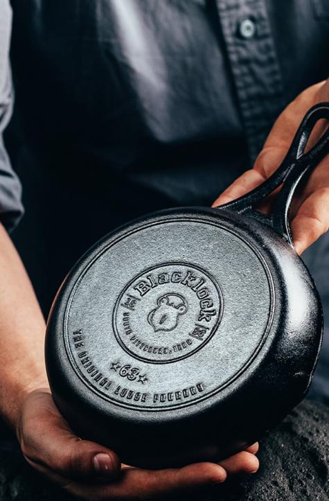 Lodge lightens up with the Blacklock line of cast iron cookware