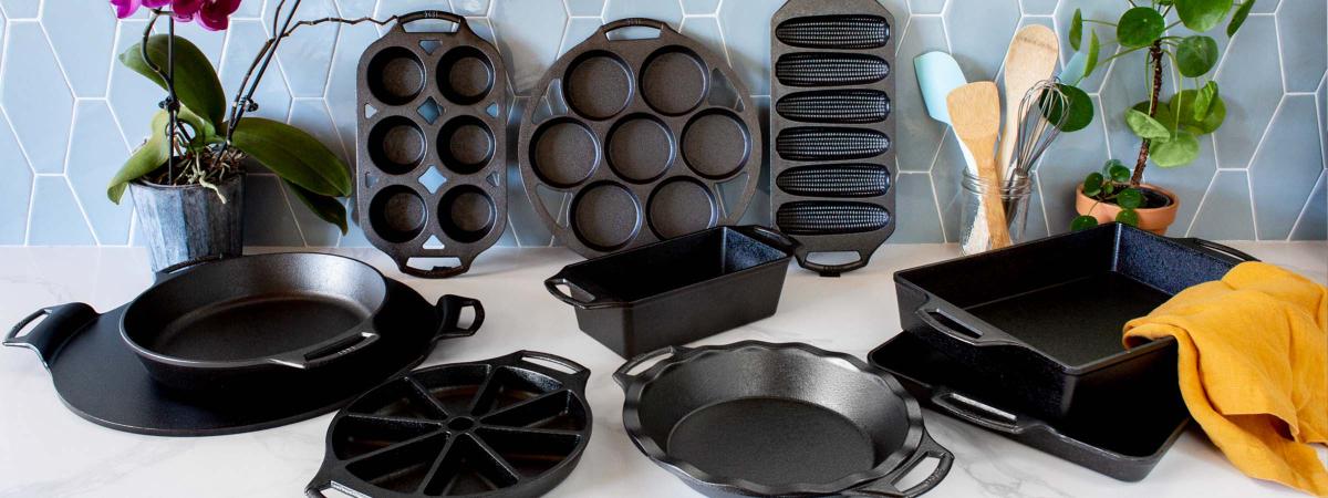 Lodge Cast Iron  USA Made Cookware, Bakeware, Pans & More