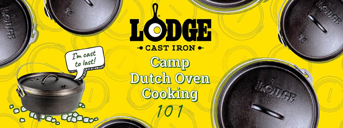 Lodge Cast Iron Camp Dutch Oven 