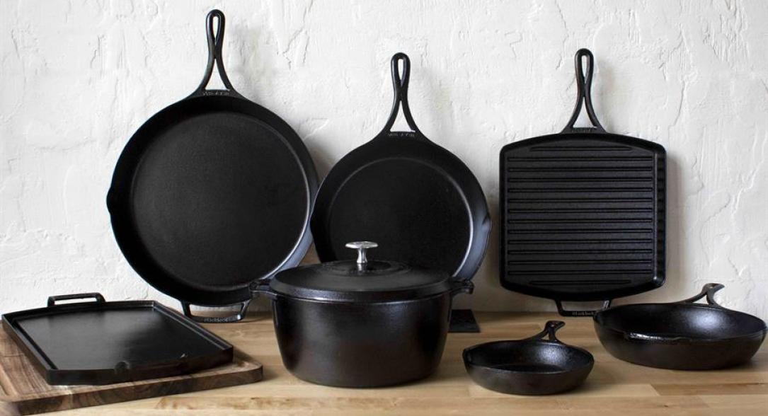 Lodge Cast Iron 3-Piece Cookware Set, Black