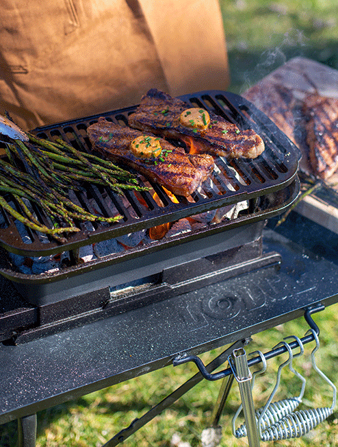 Outdoor Grilling Prep and Carry System