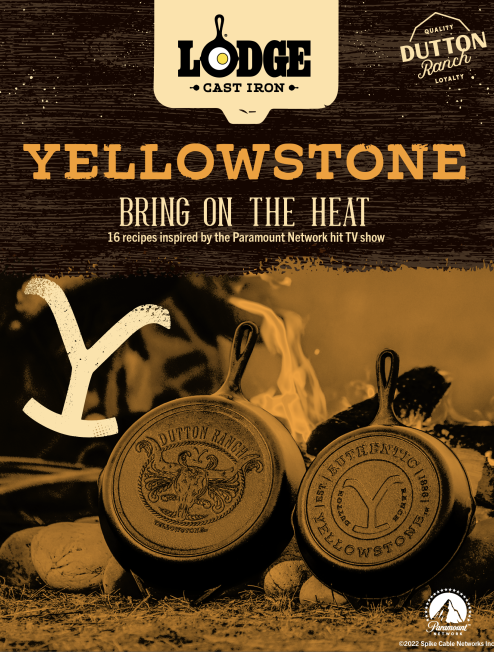Lodge Yellowstone Dutton Ranch Seasoned Cast Iron 10.25 Skillet